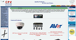 Desktop Screenshot of cctv-pos-voip.com